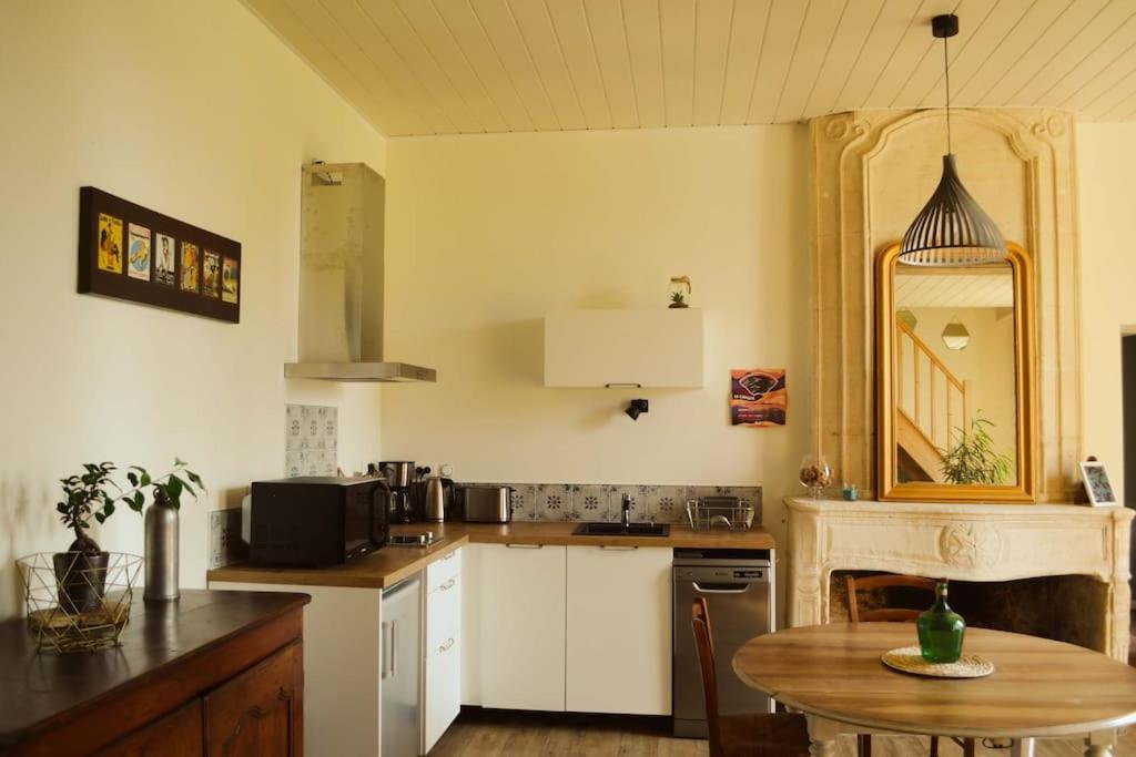Apartamento Gite A La Ferme Chaleureux Civrac-de-Blaye Exterior foto